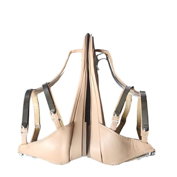 Chinese Laundry Sandals Champagne Taupe Silver Size 7.5 M - Picture 7 of 13